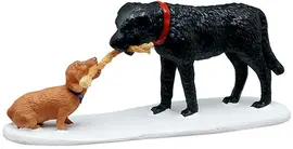 Lemax "who's pulling who?" kerstdorp figuur type 2 2025 - afbeelding 1