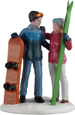 Lemax winter date kerstdorp figuur type 3 2026 - afbeelding 1