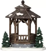 Lemax winter gazebo kerstdorp tafereel Vail Village 2014 - afbeelding 3