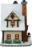 Lemax winter holiday lodge verlicht kersthuisje Caddington Village 2025 - afbeelding 3