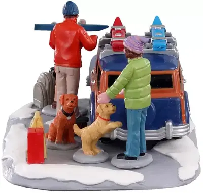 Lemax winter vacation kerstdorp tafereel Vail Village 2020 - afbeelding 3