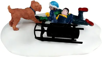 Lemax winter wipeout kerstdorp tafereel 2026 - afbeelding 4