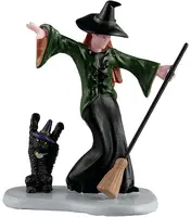 Lemax witch' dance party halloween figuur Spooky Town 2025 - afbeelding 1