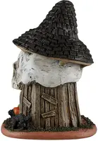 Lemax witch's skull hut verlicht huisje Spooky Town 2026 - afbeelding 3