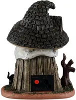 Lemax witch's skull hut verlicht huisje Spooky Town 2026 - afbeelding 4