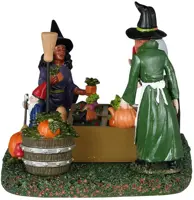 Lemax witches' community garden tafereel Spooky Town 2024 - afbeelding 3