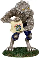 Lemax wolfie eats out halloween figuur Spooky Town 2023 - afbeelding 1