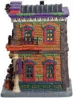 Lemax zombie jazz café verlicht huisje Spooky Town 2021 - afbeelding 3