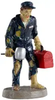 Lemax zombie mechanic halloween figuur Spooky Town 2020 - afbeelding 1