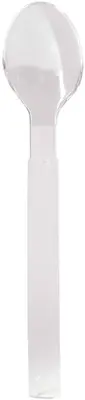 Lepel 19cm transparant 6st