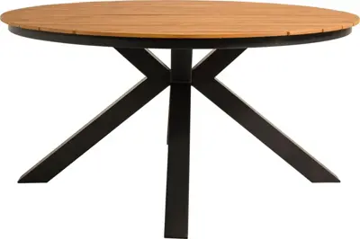 Lesli Living dining tuintafel arezzo 120x74cm antraciet - afbeelding 1