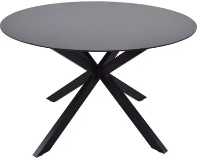 Lesli Living dining tuintafel crest 120x71cm zwart - afbeelding 1