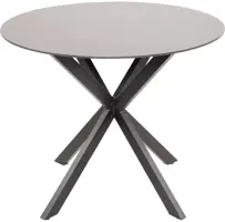 Lesli Living dining tuintafel crest 90x73cm zwart kopen?