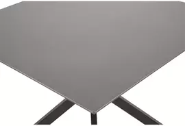 Lesli Living dining tuintafel crest 90x90x73cm zwart - afbeelding 3