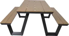 Lesli Living picknicktafel arezzo 200x145x75cm - afbeelding 4