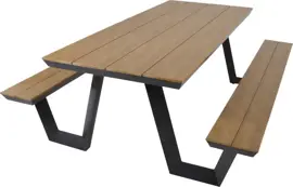 Lesli Living picknicktafel arezzo 200x145x75cm - afbeelding 3