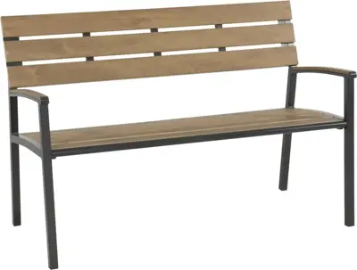 Lesli Living tuinbank arezzo 120cm antraciet - afbeelding 1