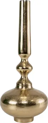 Lesli Living vaas metaal bolan 21.5x44.5cm goud