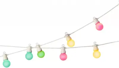 Lichtsnoer bulbstring 8 functies twinkel effect