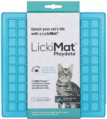 Licki Mat Likmat playdate kat turquoise 20cm