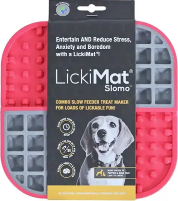 LickiMat hond likmat Slomo roze 20 cm