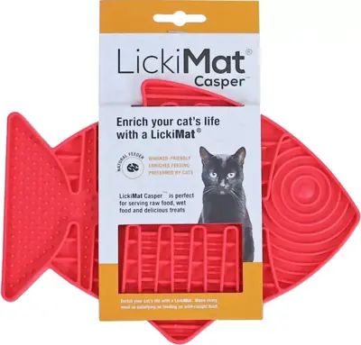 LickiMat kat likmat Casper roze 22 cm