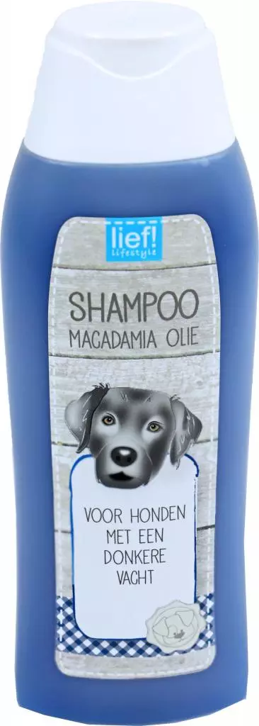 lief! vachtverzorging shampoo donkere vacht, 300 ml