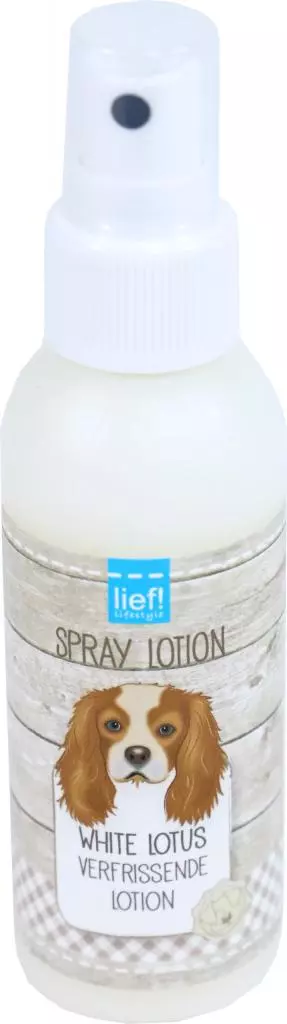 lief! vachtverzorging spray lotion white lotus, 100 ml