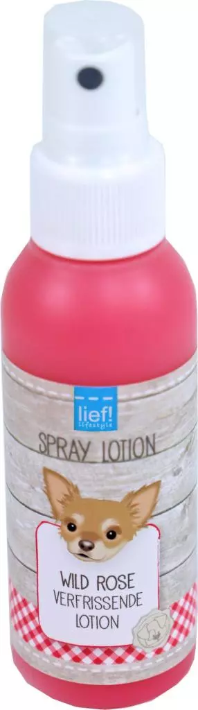 lief! vachtverzorging spray lotion wild rose, 100 ml
