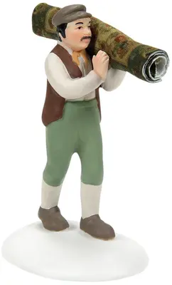 Light as Drugget - Dickens Village Carpet Man - afbeelding 1