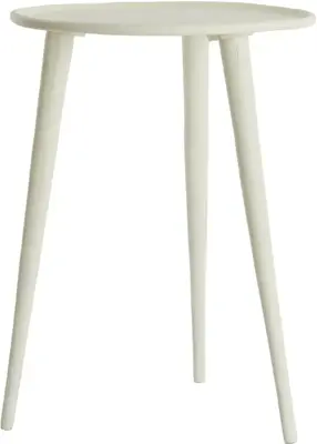 Light & Living bijzettafel aluminium babina 36x47cm crème  - afbeelding 1