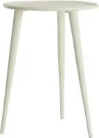 Light & Living bijzettafel aluminium babina 36x47cm crème  - afbeelding 1