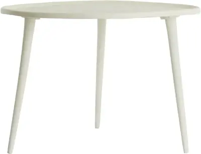 Light & Living bijzettafel aluminium babina 59x41cm crème  - afbeelding 2