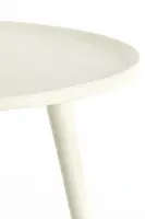 Light & Living bijzettafel aluminium babina 59x41cm crème  - afbeelding 3