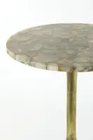 Light & Living bijzettafel metaal rickerd 48x53cm geel  - afbeelding 6