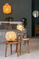 Light & Living bijzettafel set van 2 hout chakir hout - afbeelding 4