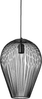 Light & Living hanglamp ø31x40 cm abby mat zwart - afbeelding 1