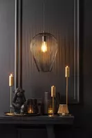Light & Living hanglamp ø31x40 cm abby mat zwart - afbeelding 4