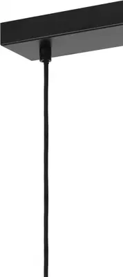 Light & Living hanglamp glas lekar drie-lichts smoke brons 100x22x32cm zwart - afbeelding 4