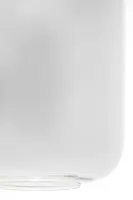 Light & Living hanglamp glas lekar smoke drie-lamps 100x22x32cm zwart, transparant - afbeelding 5