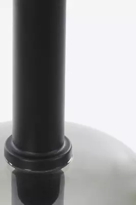 Light & Living hanglamp glas lekar smoke zwart 22x52cm zwart - afbeelding 4