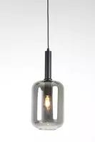 Light & Living hanglamp glas lekar smoke zwart 22x52cm zwart - afbeelding 7