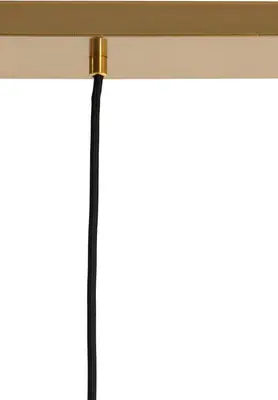 Light & Living hanglamp glas medina amber drie-lamps 120x30x30cm goud, transparant - afbeelding 4
