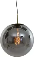 Light & Living hanglamp glas medina smoke 48x48cm transparant - afbeelding 5