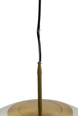 Light & Living hanglamp glas medina smoke 48x48cm transparant - afbeelding 3