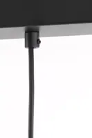 Light & Living hanglamp glas vancouver smoke 3-lamps 65x12x18.5cm zwart, transparant - afbeelding 6