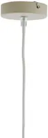 Light & Living hanglamp linnen, metaal  50x35cm naturel - afbeelding 4