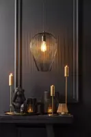 Light & Living hanglamp metaal abby 31x40cm zwart - afbeelding 4