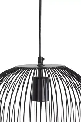 Light & Living hanglamp metaal abby 31x40cm zwart - afbeelding 7