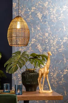 Light & Living hanglamp metaal maya 23x31cm zwart, goud - afbeelding 4